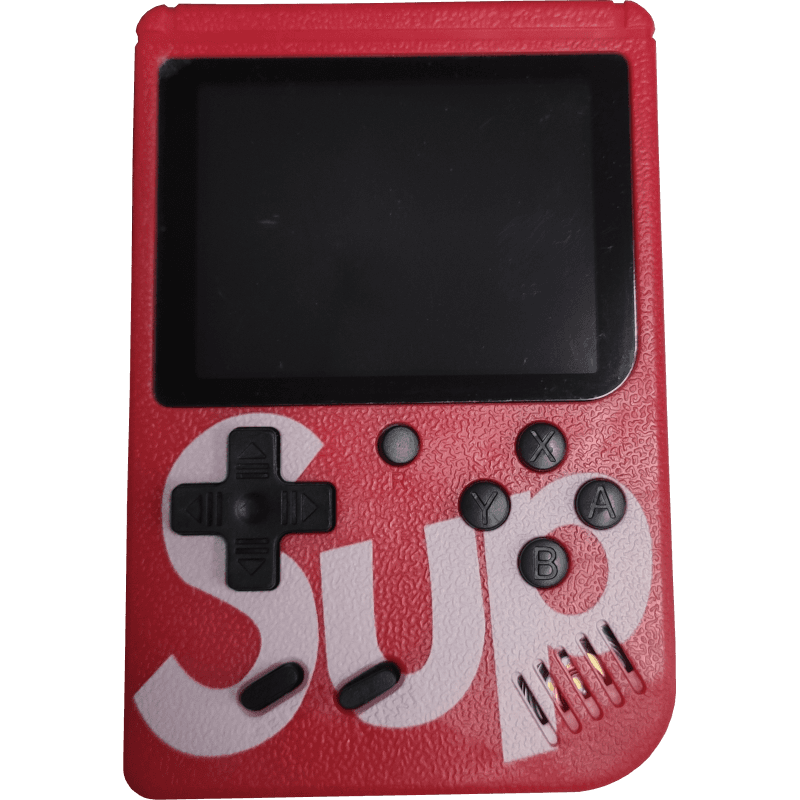 Портативная игровая приставка Game Box SUP (400 игр), red