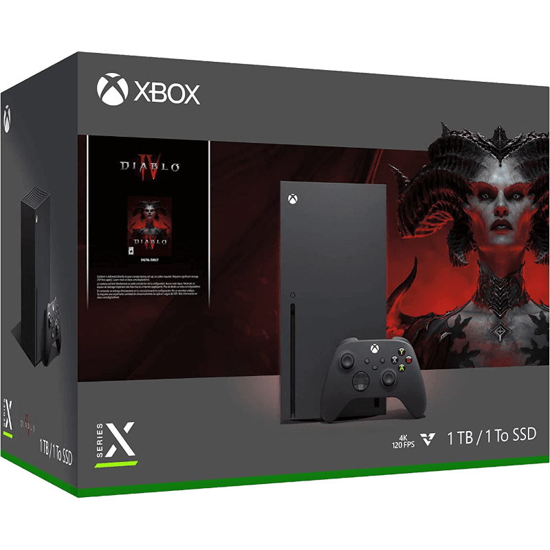 Microsoft Xbox Series X + код загрузки Diablo IV