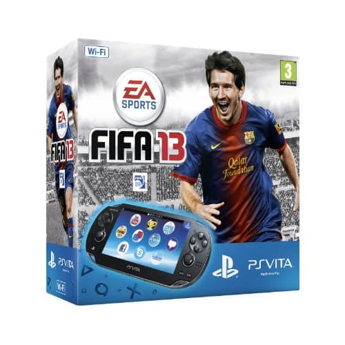 Sony PlayStation Vita WiFi Black Rus (PS Vita Model 1008) + PSN код активации FIFA 13 + Карта памяти 4 Гб