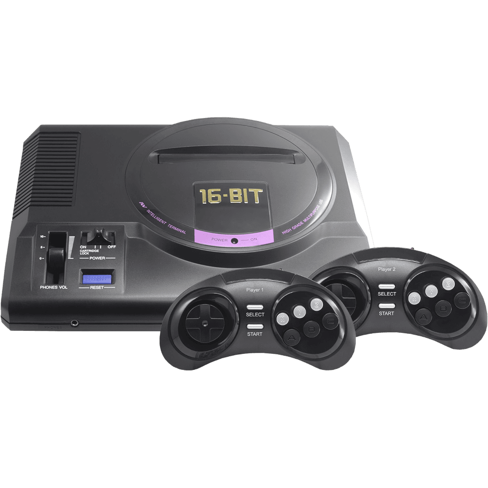 Приставка 16 bit Retro Genesis HD Ultra 225 игр (2 беспроводных 2.4ГГц джойстика, HDMI кабель)