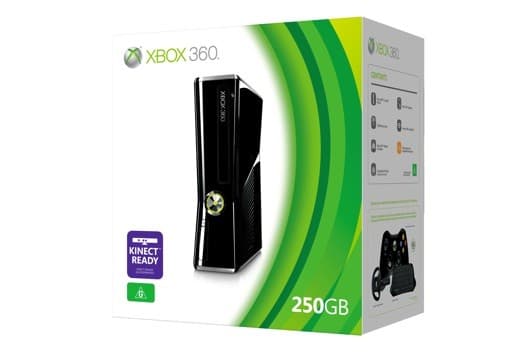 Microsoft Xbox 360 Slim 250 Gb (РОСТЕСТ) + 1 месяц Xbox live + Borderlands 2 (Код для скачивания игры)