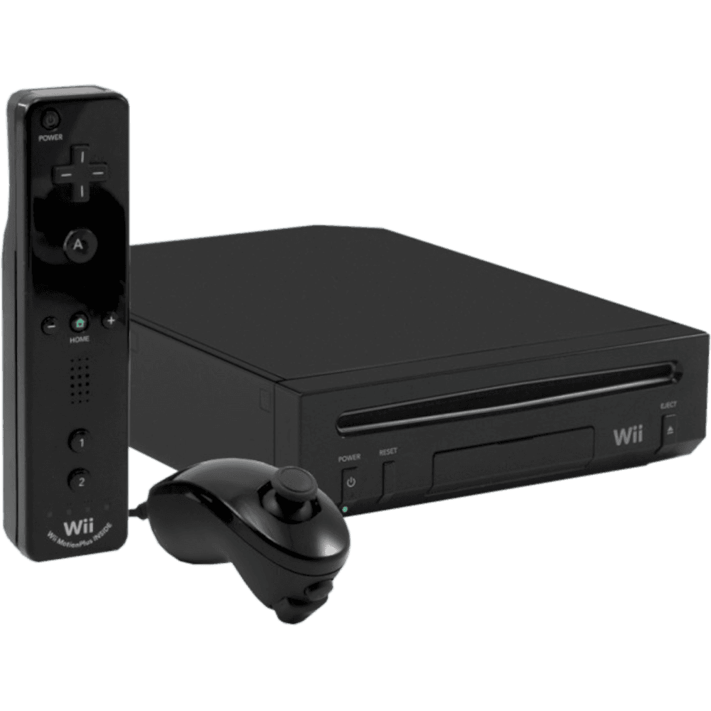 Nintendo Wii RVL-101(EUR) чёрная (Б/У)