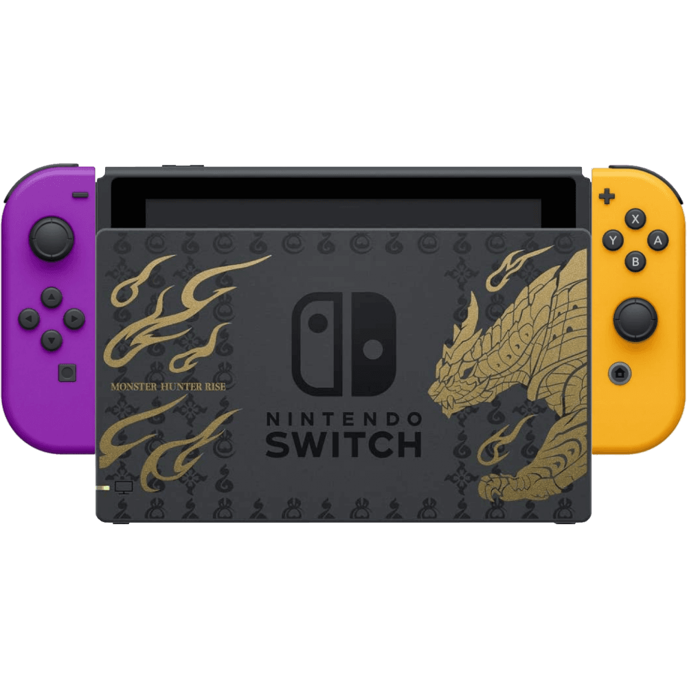 Игровая приставка Nintendo Switch (HAC-001-01) puple / orange (Б/У)