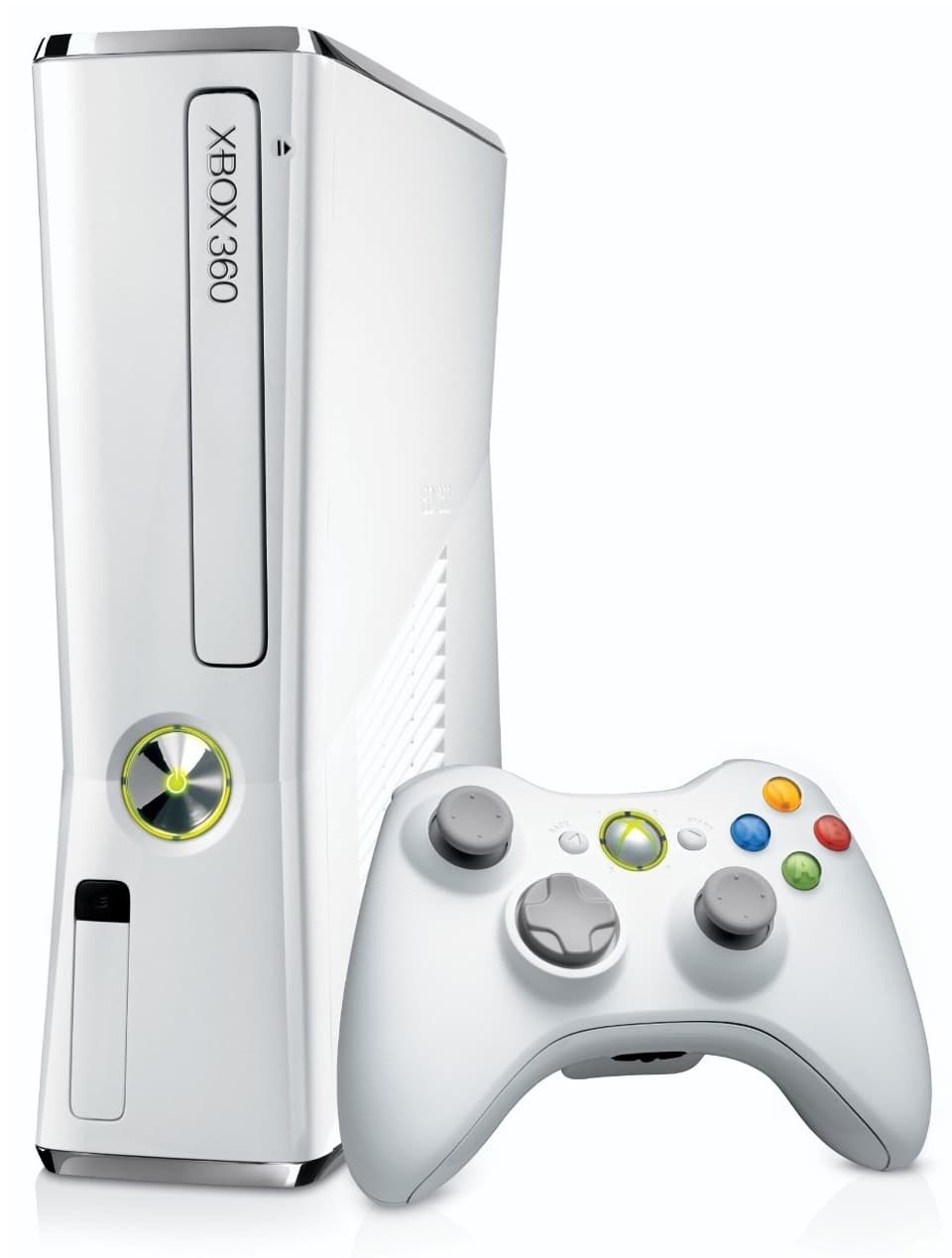 Microsoft Xbox 360 Slim 4Gb белая РОСТЕСТ