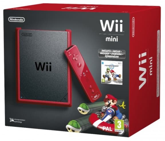 Nintendo Wii Mini + игра Mario Kart