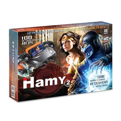 16bit / 8bit Hamy 2 + 100 встроенных игр