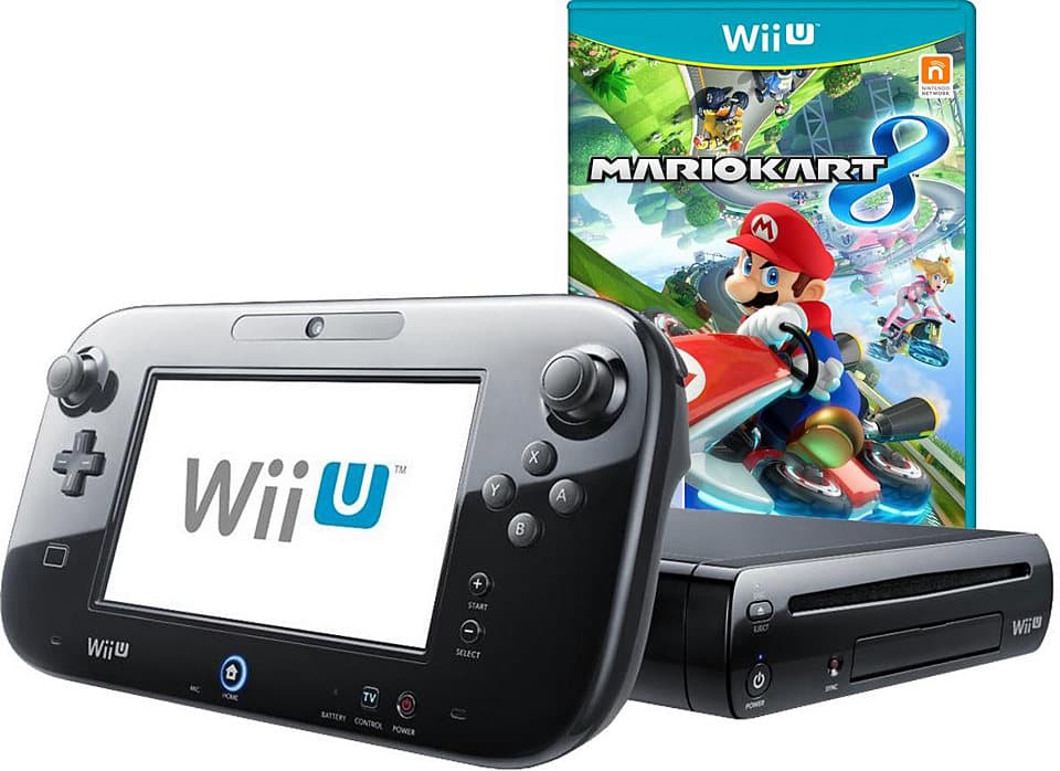Nintendo Wii U Premium Pack (РОСТЕСТ) + игра Mario Kart 8