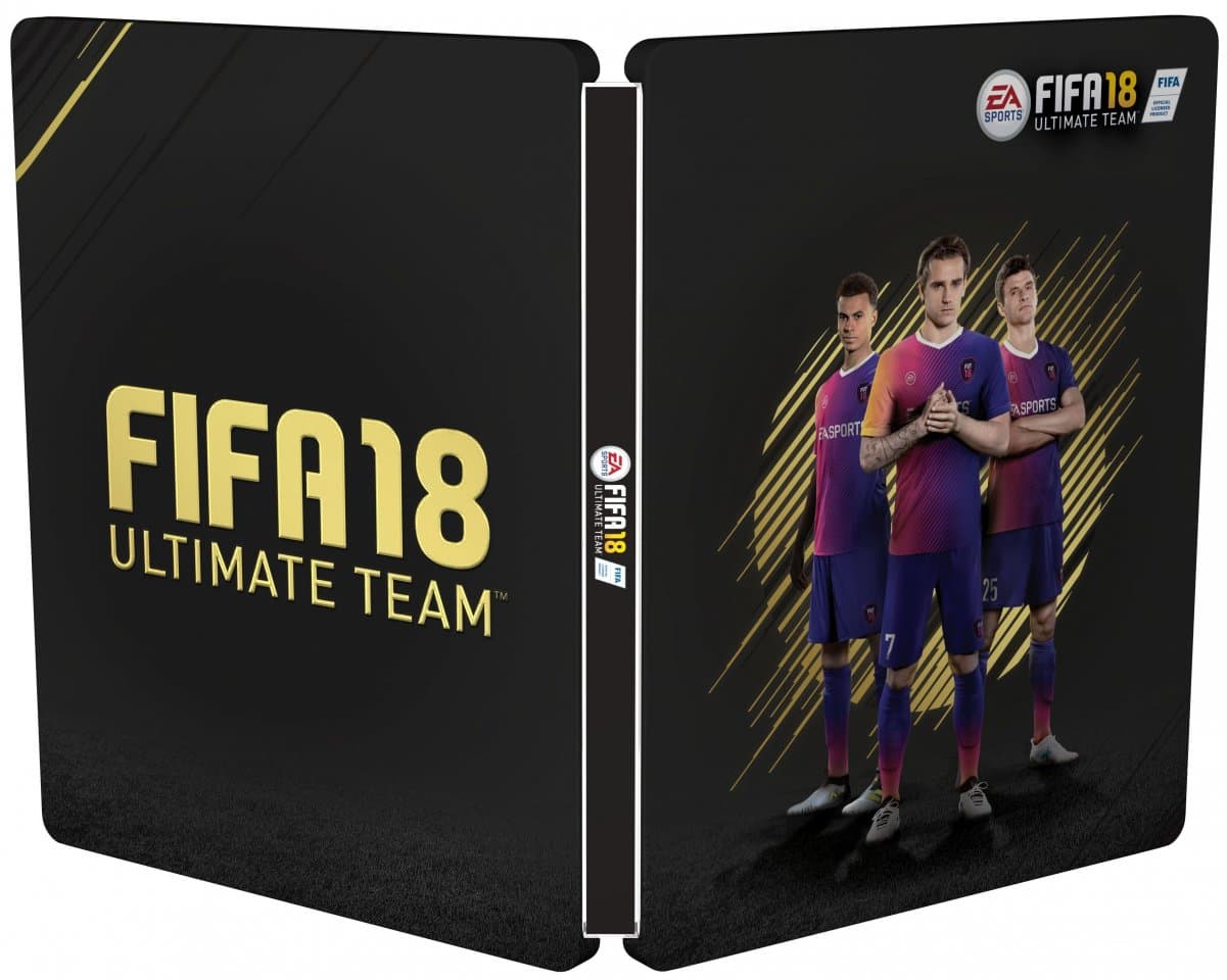 FIFA 18 Steelbook Case (БЕЗ ИГРЫ)