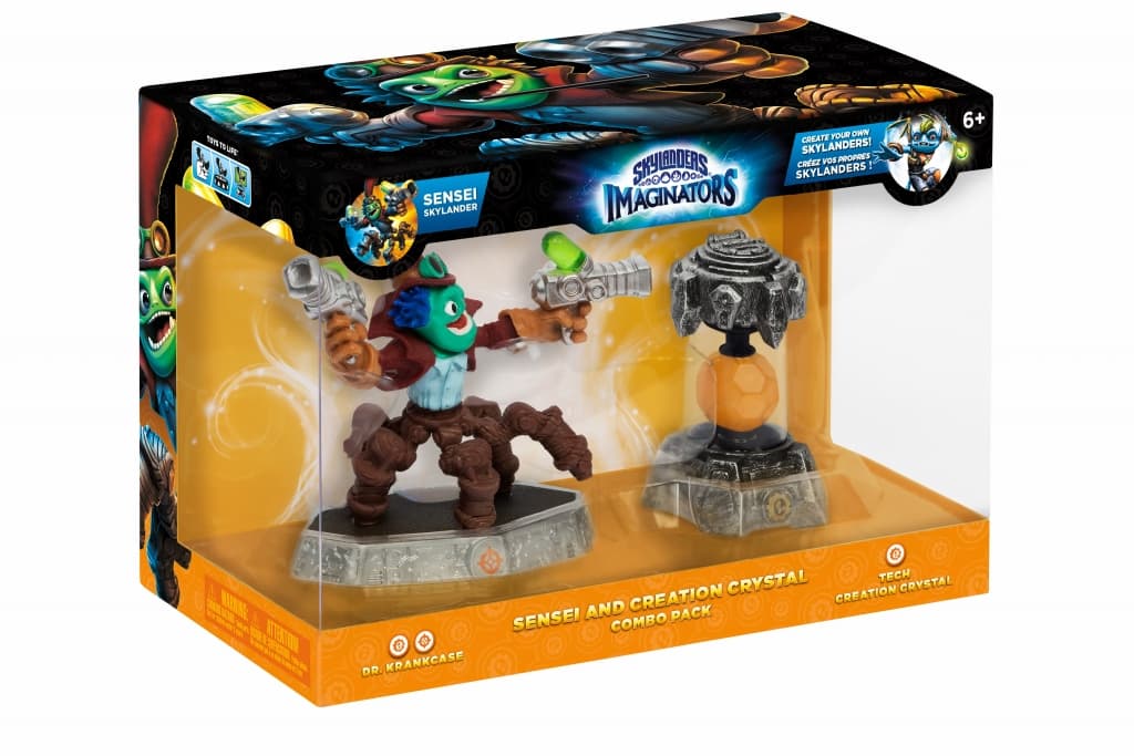 Набор Skylanders Imaginators Combo Pack Сэнсэй Dr. Krankcase + кристалл Tech