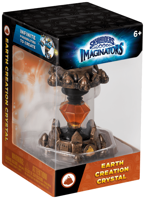 Кристалл Skylanders Imaginators - стихия Earth