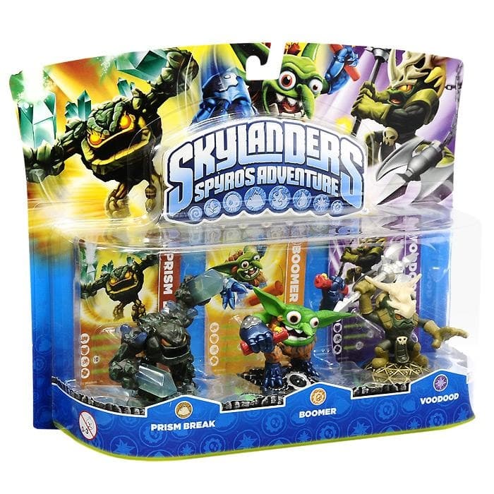 Skylanders. Набор из трех фигурок: Voodood, Boomer, Prism Break