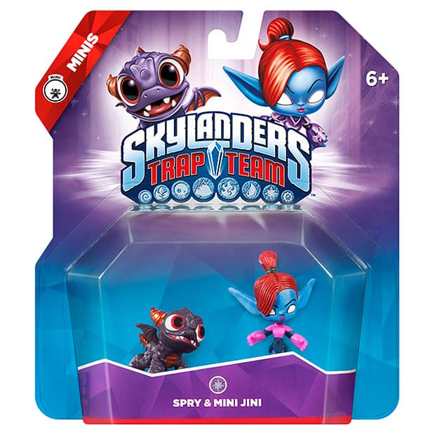 Skylanders Trap Team. Набор из двух мини-фигурок: Spry, Mini Jini