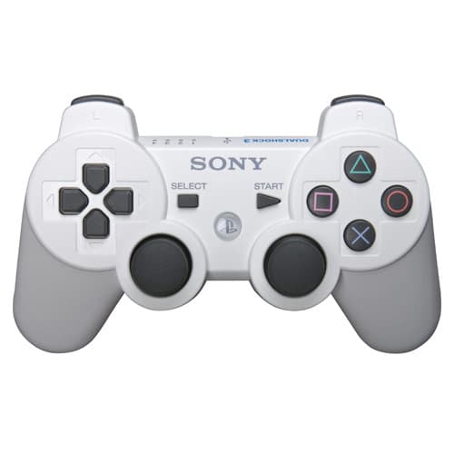Sony Dualshock 3 Ceramic White, белый