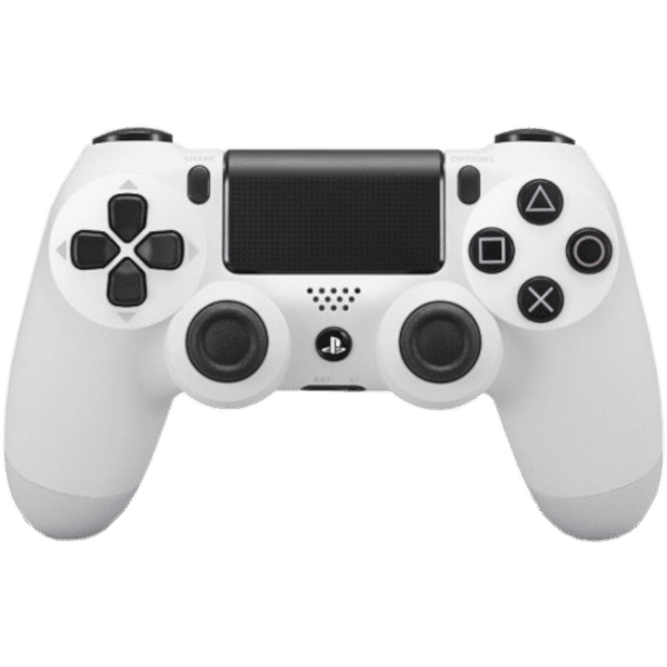 Геймпад Sony Dualshock 4 для PS4, белый (CUH-ZCT1E) (Б/У)