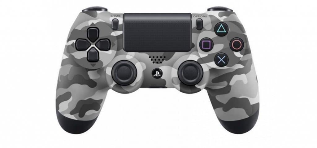 Геймпад Sony Dualshock 4 для PS4, камуфляж (CUH-ZCT1E) (REF)