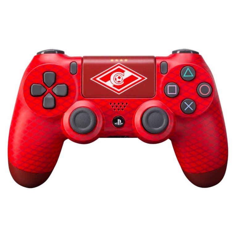 Геймпад RAINBO Sony Dualshock 4 v2 для PS4, Спартак "Гладиатор" (CUH-ZCT2E)