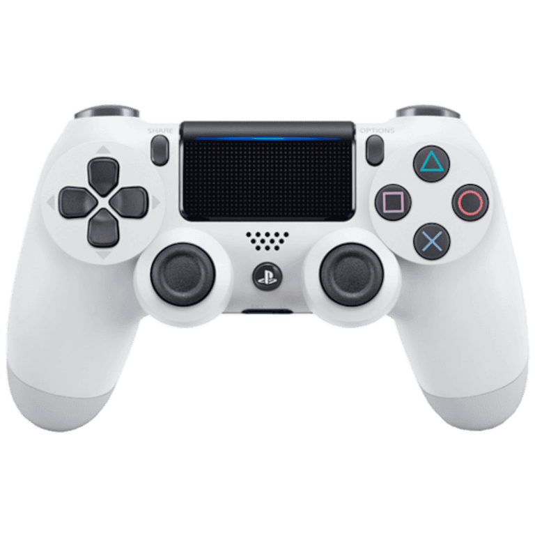 Геймпад Sony Dualshock 4 v2 для PS4, белый (CUH-ZCT2E) (Б/У)