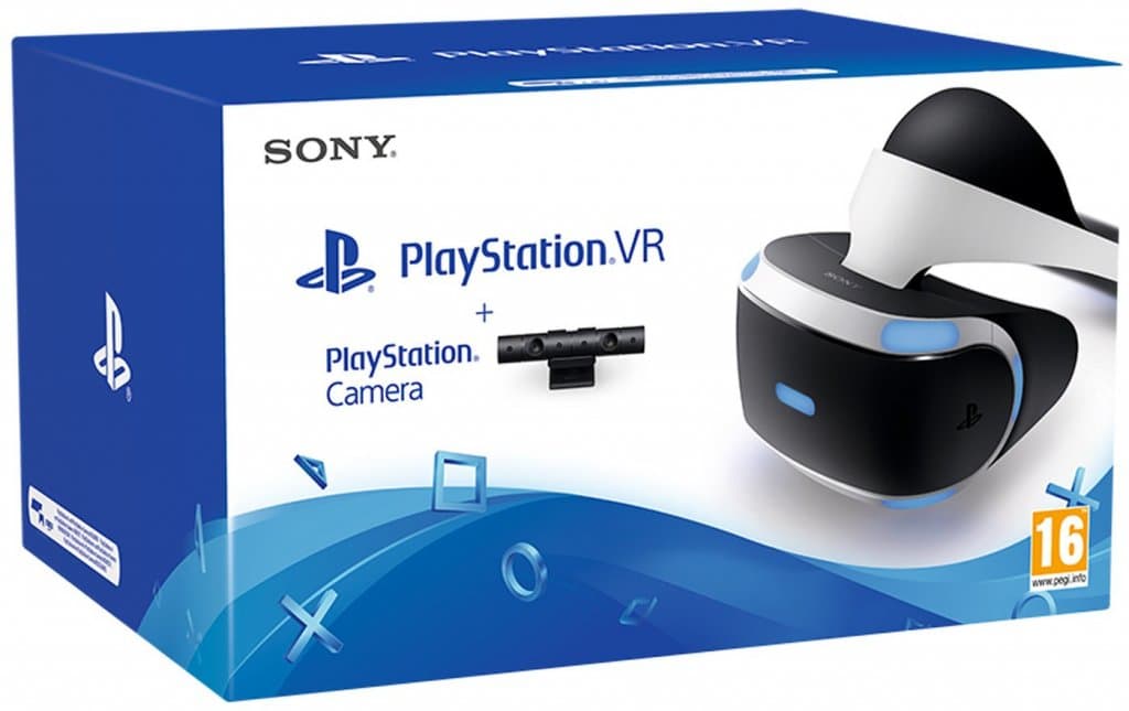 Sony PlayStation VR (CUH‐ZVR1EY) + Playstation Camera 2.0