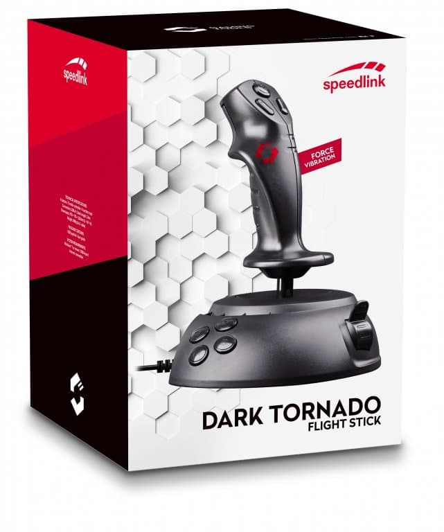 Speedlink Джойстик Dark Tornado Flight Stick, (SL-6632-BK)