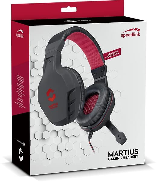 Speedlink игровая гарнитура Martius Stereo Gaming Headset (SL-860001-BK)