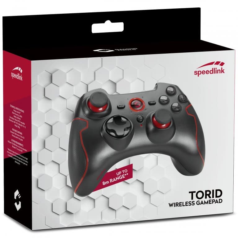 Speedlink беспроводной геймпад Torid Gamepad Wireless (SL-6576-BK-02)