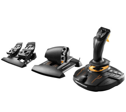 Набор Thrustmaster T-16000M FCS Flight Pack (джойстик + руд + педали) (Б/У)