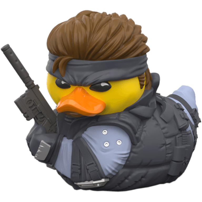 Фигурка утка TUBBZ Metal Gear Solid: Solid Snake