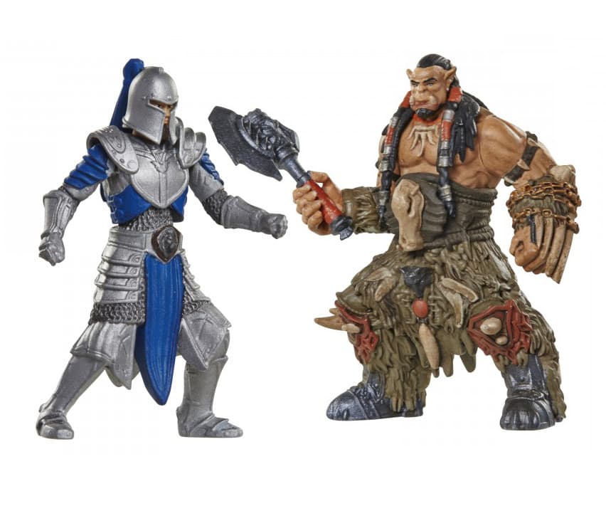 Набор фигурок Warcraft - Durotan & Alliance Soldier (7 см)