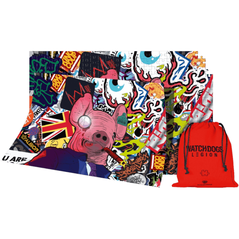 Пазл Watch Dogs Legion Pig Mask (1000 элементов)