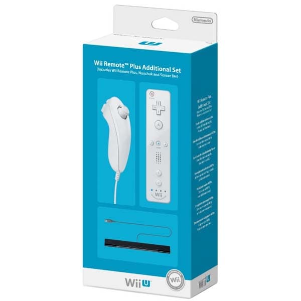 Nintendo Wii U Remote Plus Additional Set (белый)