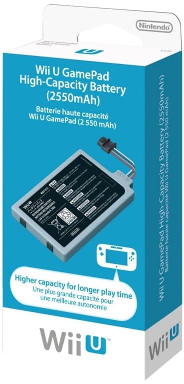 Wii U GamePad High Capacity Battery (аккумулятор повышенной ёмкости)