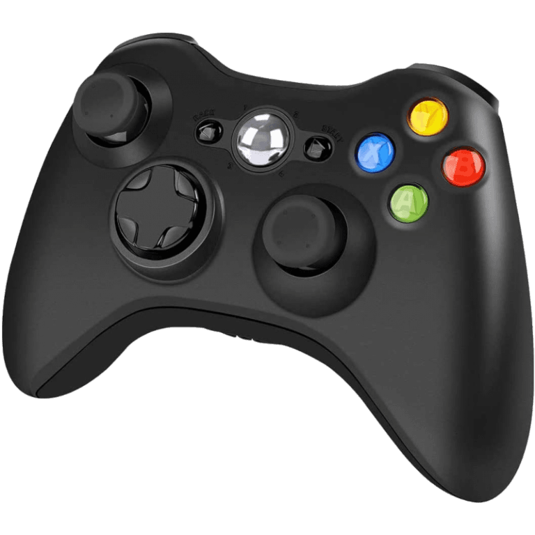 Беспроводной геймпад для Xbox 360, чёрный (NSF-00003)