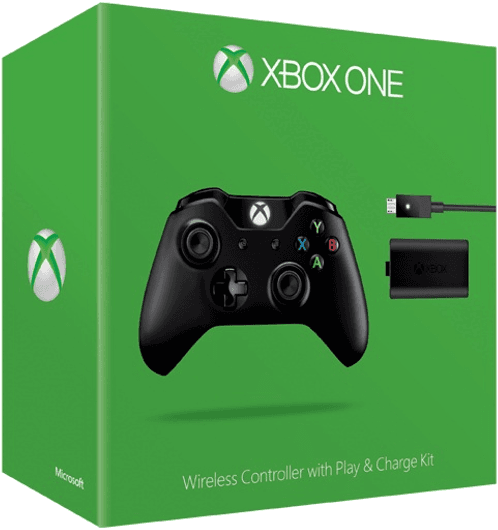Microsoft Wireless Controller Xbox One + Play and Charge Kit
