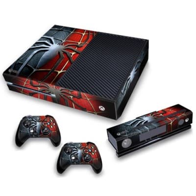 Xbox One Наклейка виниловая (Spider Man)