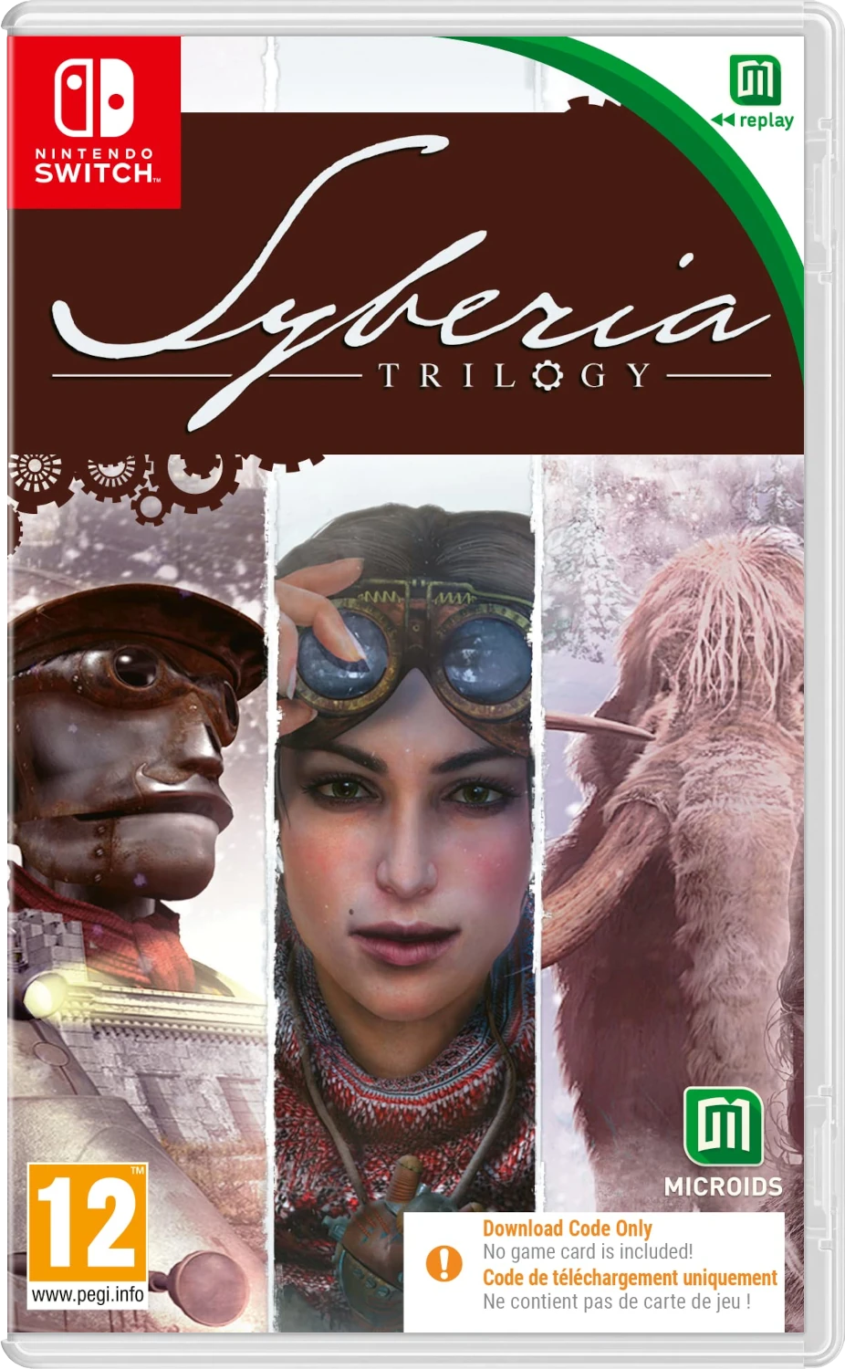 Syberia Trilogy (код загрузки) [NSwitch]
