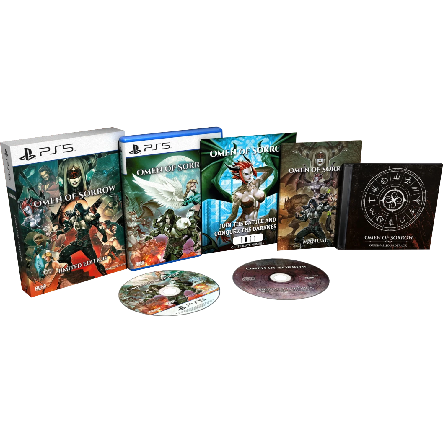 Omen of Sorrow Limited Edition (ASIA) [PS5]