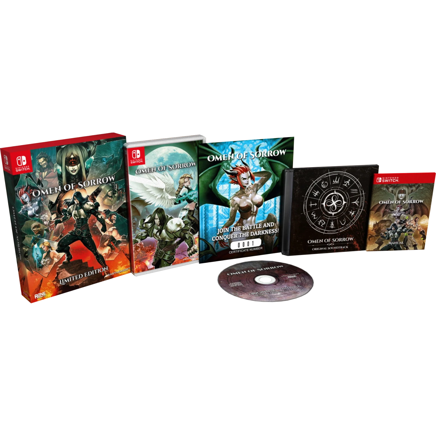 Omen of Sorrow Limited Edition (ASIA) [NSwitch]
