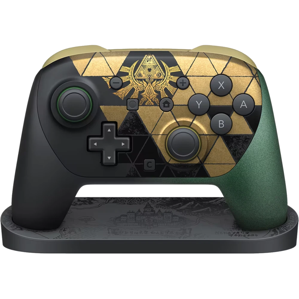 Nintendo Switch 2 Pro Controller + display stand - The Legend of Zelda - 40th Anniversary Edition [Switch 2]