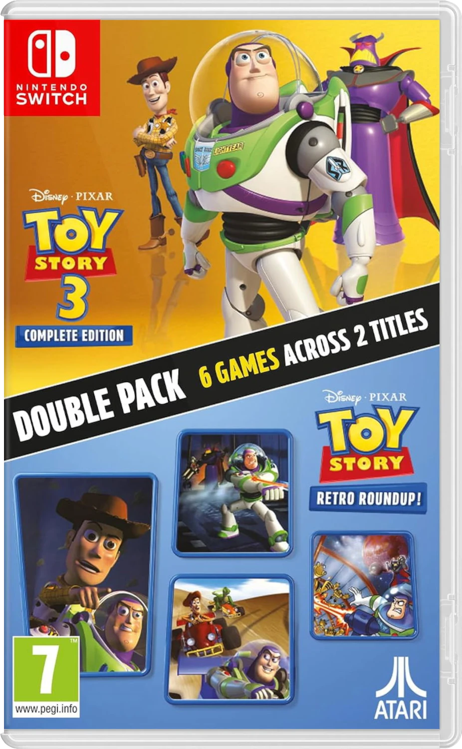 Toy Story: Retro Roundup! + Toy Story 3 Complete Edition Double Pack [NSwitch]