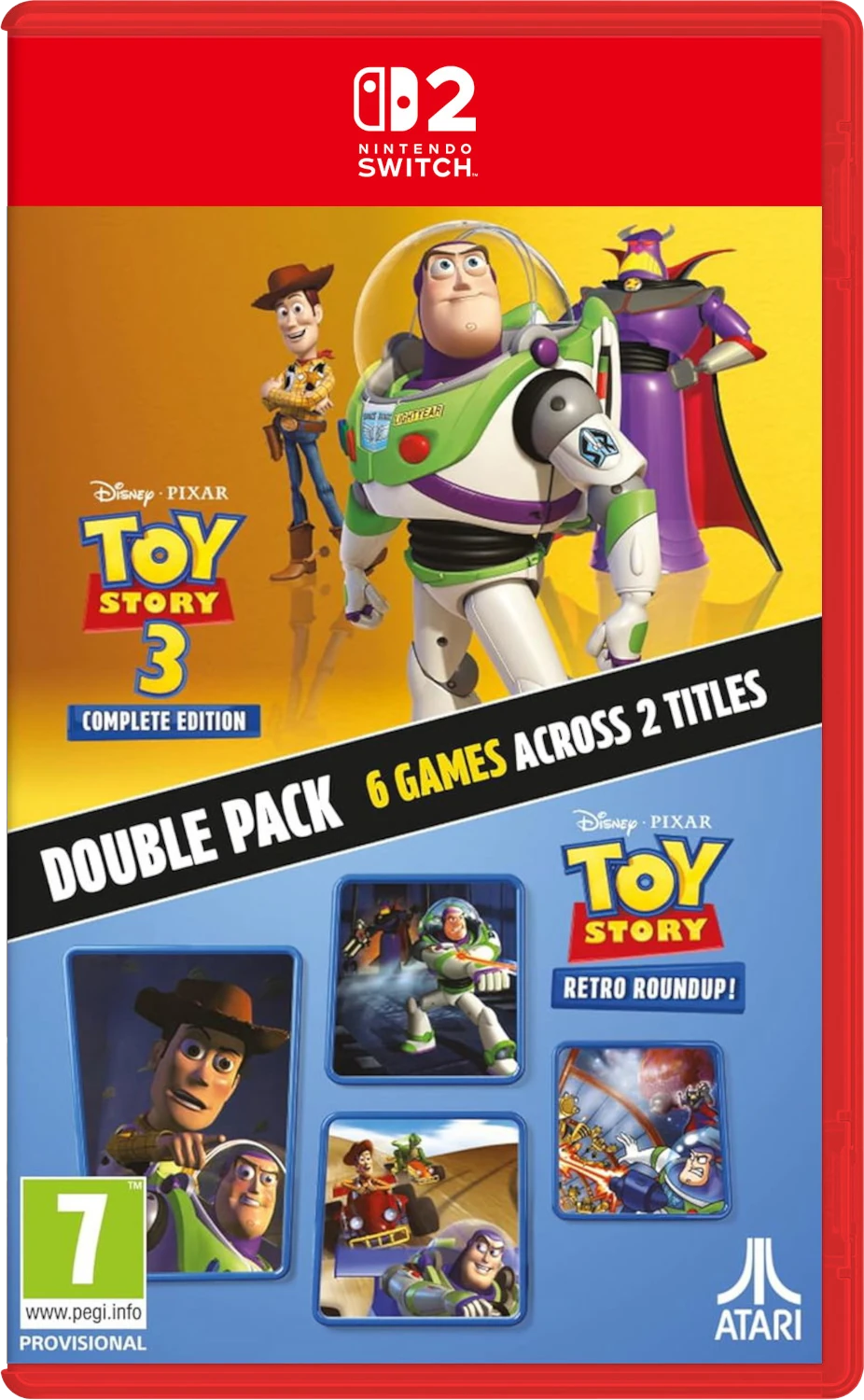 Toy Story: Retro Roundup! + Toy Story 3 Complete Edition Double Pack [Switch 2]