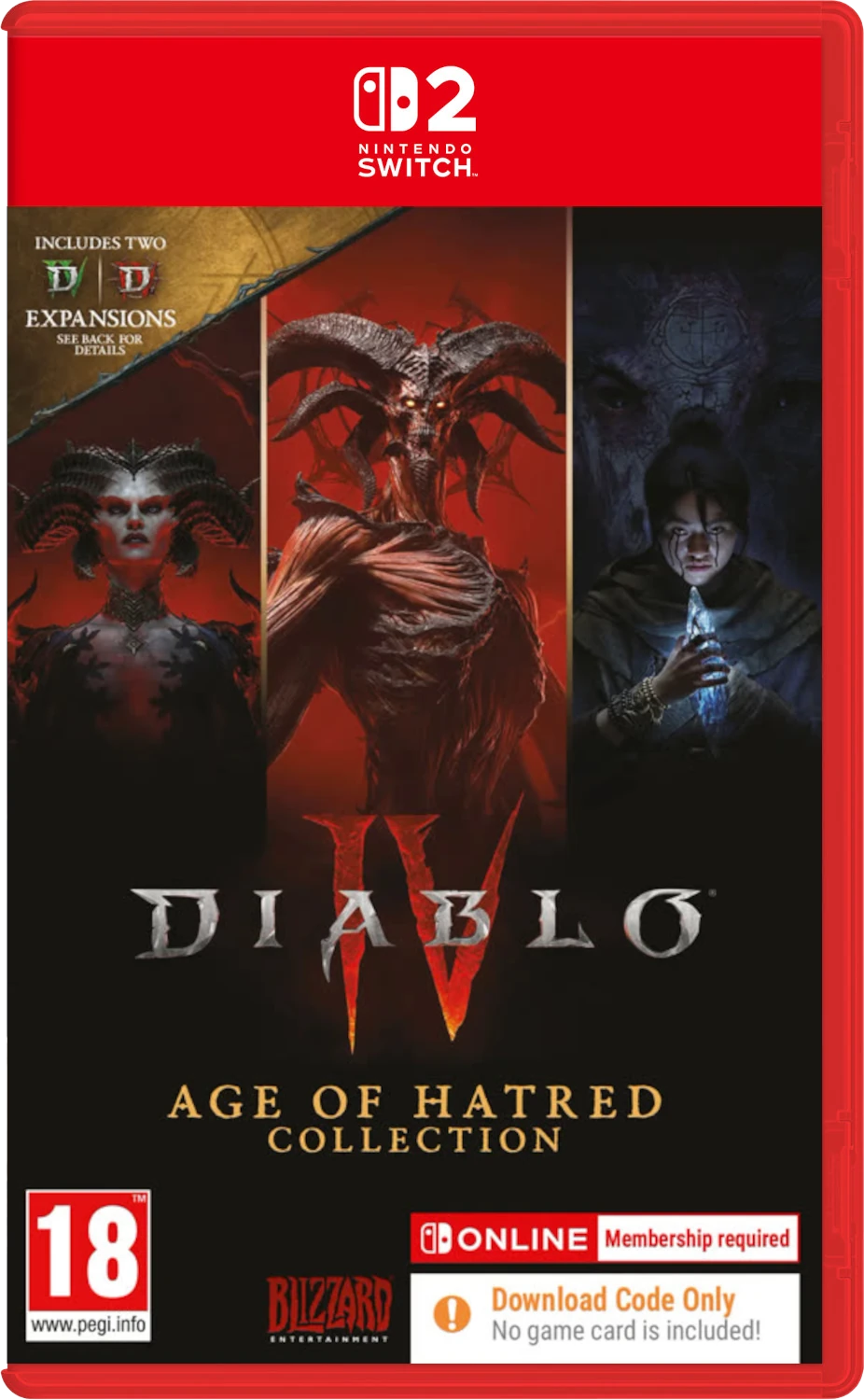 Diablo IV Age of Hatred Collection (код загрузки) [Switch 2]