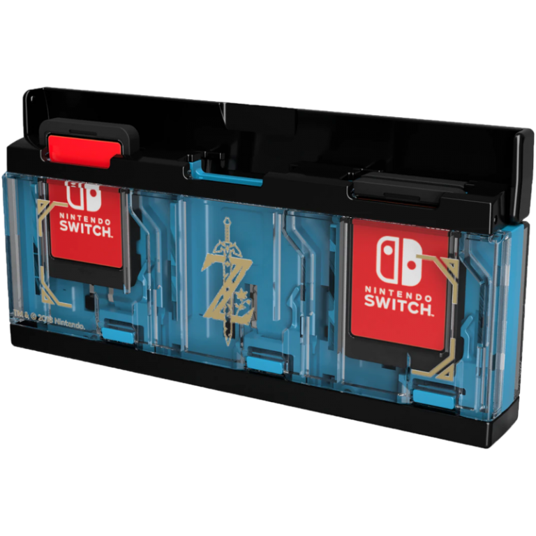 Кейс для хранения 6 игровых карт, Hori Pop & Go Game Card Case - Zelda (NSW-097U)