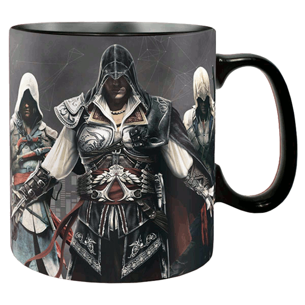 Кружка с терморисунком ABYstyle: Assassin's Creed: Group