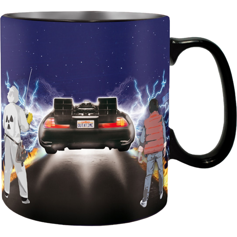 Кружка с терморисунком ABYstyle: Back To The Future: Time Machine