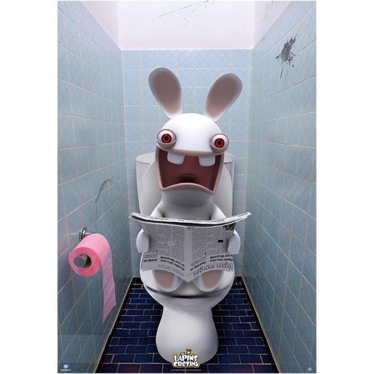Постер ABYstyle: Raving Rabbids: WC