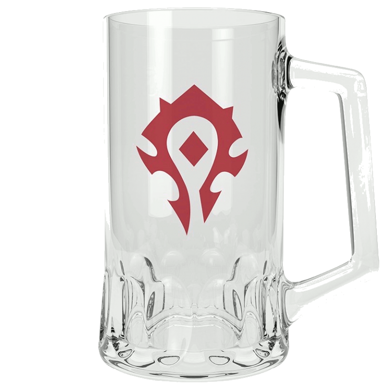 Кружка стеклянная ABYstyle: World of Warcraft: Tankard Horde