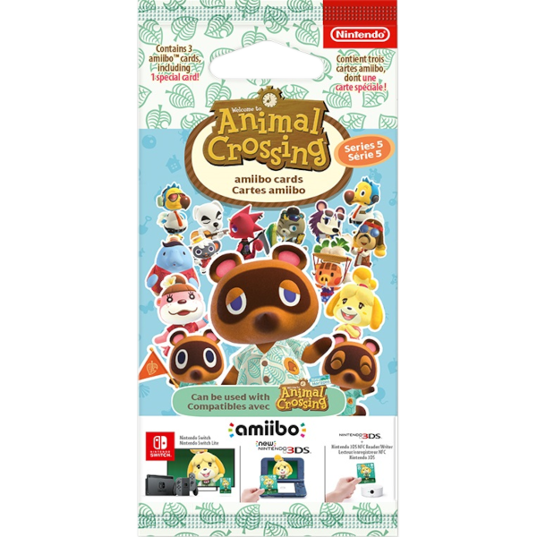 Amiibo Карты (коллекция Animal Crossing) — выпуск 5