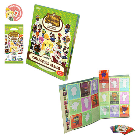 Карты amiibo - Animal Crossing HHD - Бустер 3 карты + Коллекционный Альбом (серия 1)