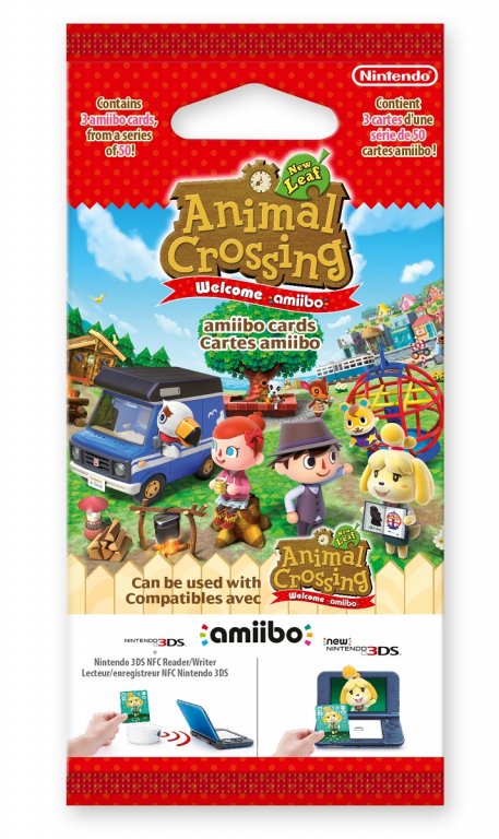 Amiibo Карты (коллекция Animal Crossing New Leaf Welcome amiibo)