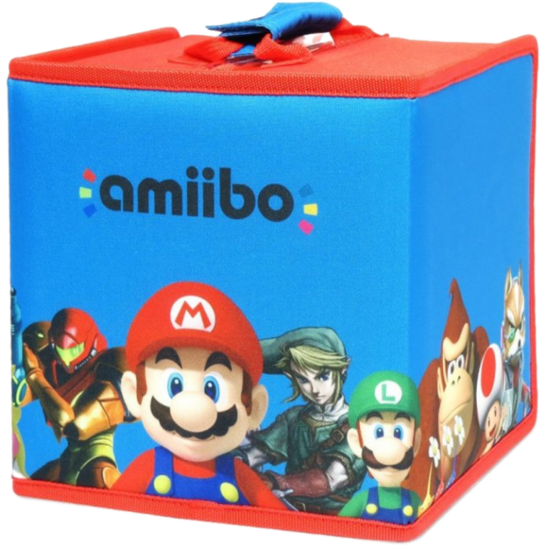Сумка переноска для фигурок Amiibo, Hori Travel Case Mario and Friends (Б/У)